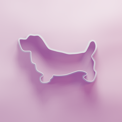 Basset Hound Cookie Cutter Biscuit dough baking sugar cookie gingerbread