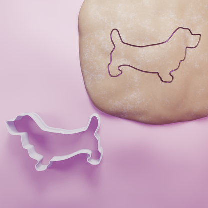 Basset Hound Cookie Cutter Biscuit dough baking sugar cookie gingerbread