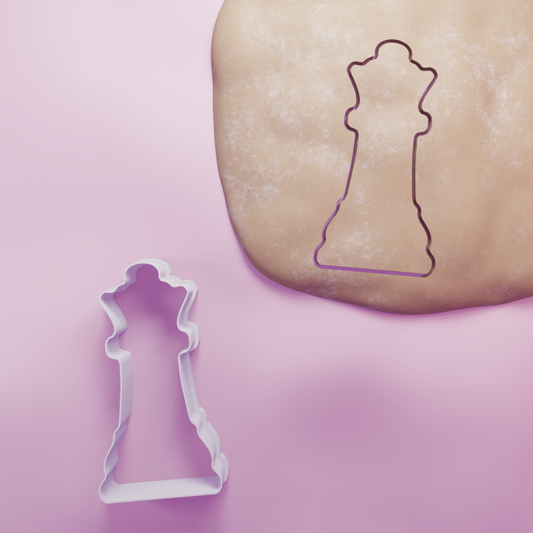 Chess Queen Cookie Cutter Biscuit dough baking sugar cookie gingerbread