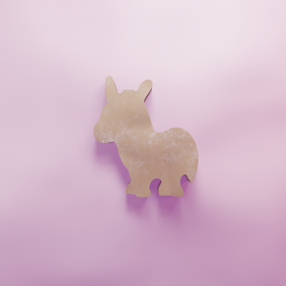 Cute Donkey Cookie Cutter Biscuit dough baking sugar cookie gingerbread