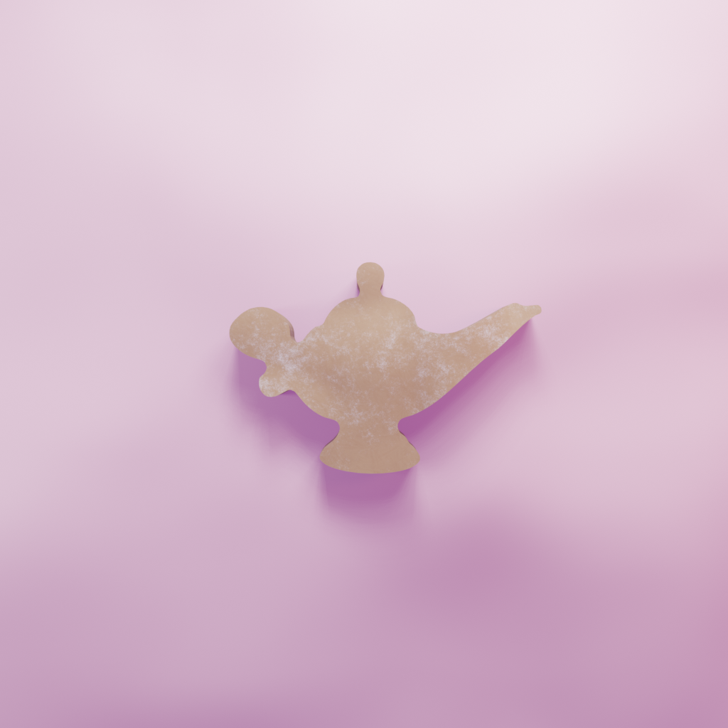 Genie Lamp Cookie Cutter Biscuit dough baking sugar cookie gingerbread