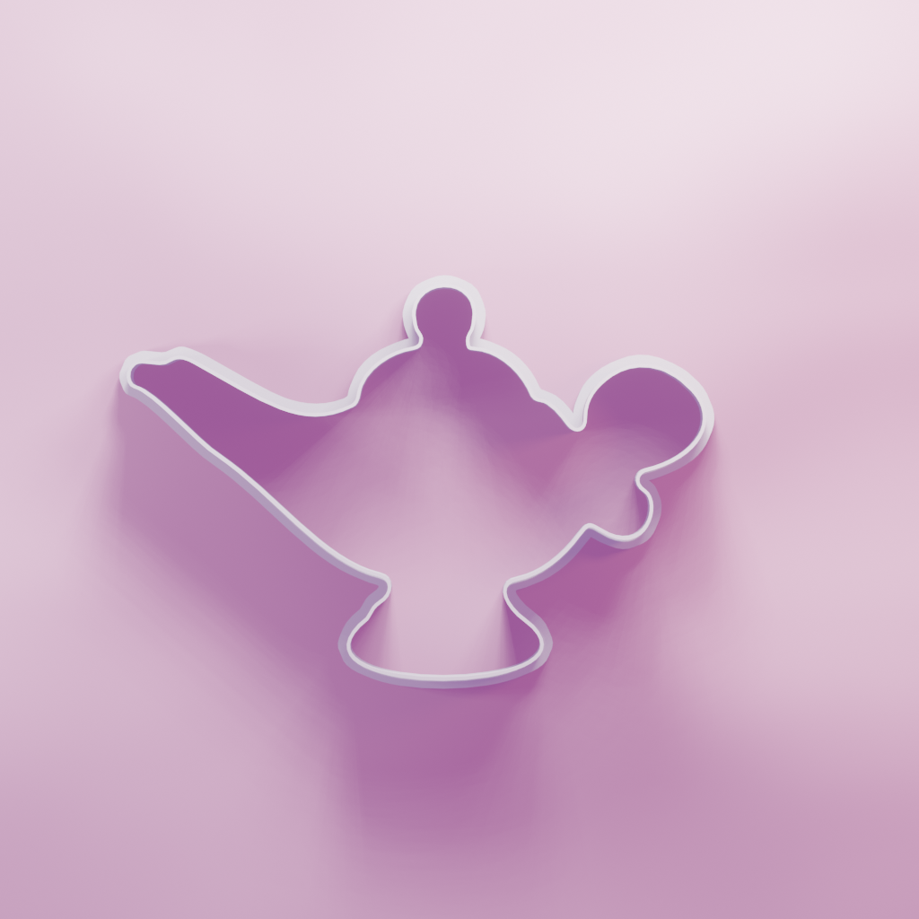 Genie Lamp Cookie Cutter Biscuit dough baking sugar cookie gingerbread