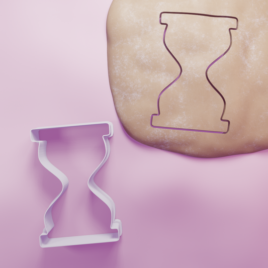 Hourglass Cookie Cutter Biscuit dough baking sugar cookie gingerbread