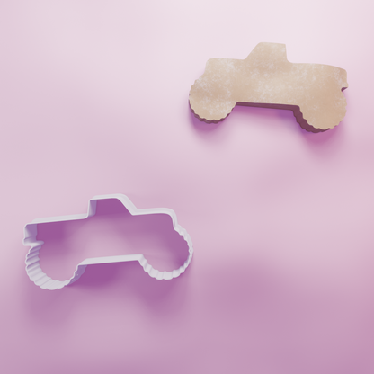 Monster Truck Cookie Cutter Biscuit dough baking sugar cookie gingerbread