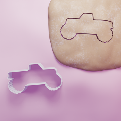 Monster Truck Cookie Cutter Biscuit dough baking sugar cookie gingerbread