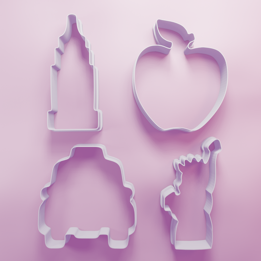 New York Pack – Cookie Cutters Biscuit dough baking sugar cookie gingerbread