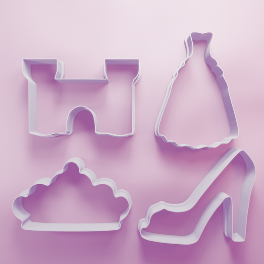 Princess Pack – Cookie Cutters Biscuit dough baking sugar cookie gingerbread