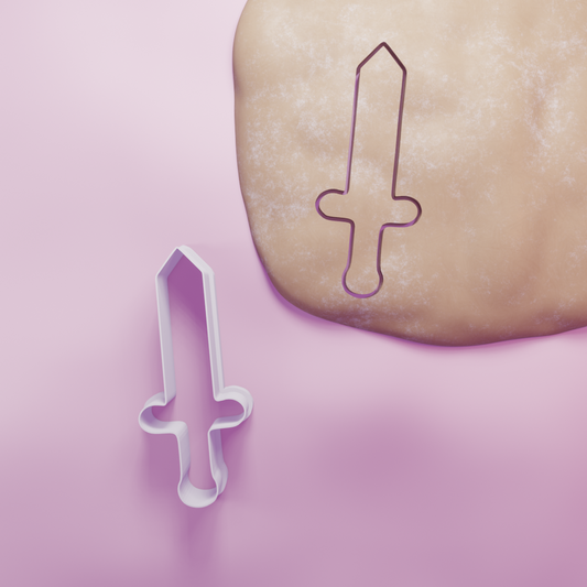 Sword Cookie Cutter Biscuit dough baking sugar cookie gingerbread