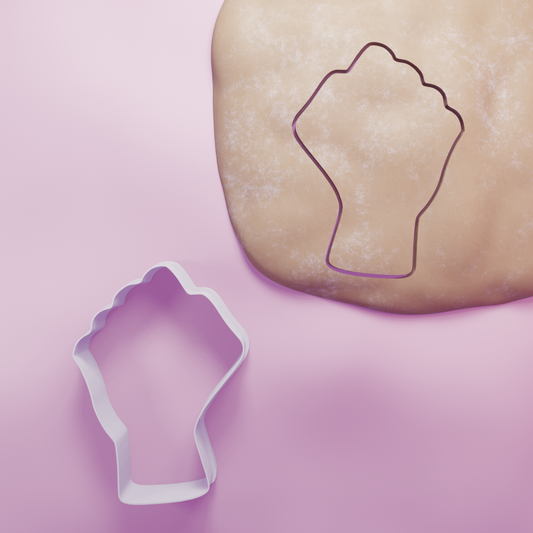 Fist Cookie Cutter Biscuit dough baking sugar cookie gingerbread