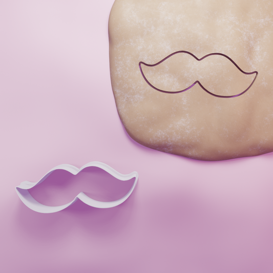 Moustache Cookie Cutter Biscuit dough baking sugar cookie gingerbread